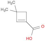 1-Cyclobutene-1-carboxylic acid, 3,3-dimethyl- (7CI,9CI)