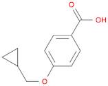 4-(cyclopropylmethoxy)benzoic acid