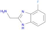 1H-Benzimidazole-2-methanamine,4-fluoro-(9CI)