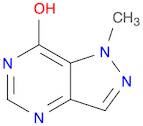 7H-Pyrazolo[4,3-d]pyrimidin-7-one, 1,4-dihydro-1-methyl- (9CI)