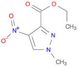 1H-Pyrazole-3-carboxylicacid,1-methyl-4-nitro-,ethylester(9CI)