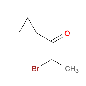 1-Propanone, 2-bromo-1-cyclopropyl- (9CI)