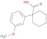 1-(3-METHOXYPHENYL)-CYCLOHEXANECARBOXYLIC ACID