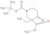 1-TERT-BUTYL 3-METHYL 3-ETHYL-4-OXOPIPERIDINE-1,3-DICARBOXYLATE