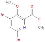 2-Pyridinecarboxylic acid, 4,6-dibroMo-3-Methoxy-, Methyl ester