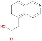2-(isoquinolin-5-yl)acetic acid