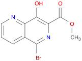methyl 5-bromo-8-hydroxy-1,6-naphthyridine-7-carboxylate