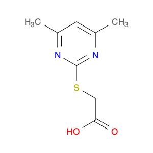 2-(CARBOXYMETHYLTHIO)-4,6-DIMETHYLPYRIMIDINE MONOHYDRATE