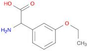 AMINO-(3-ETHOXY-PHENYL)-ACETIC ACID