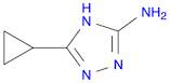 5-Cyclopropyl-1,2,4-triazol-3-ylamine