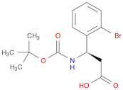 BOC-(R)-3-AMINO-3-(2-BROMO-PHENYL)-PROPIONIC ACID