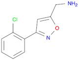 C-[3-(2-CHLORO-PHENYL)-ISOXAZOL-5-YL]-METHYLAMINE