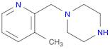 1-(3-METHYL-PYRIDIN-2-YLMETHYL)-PIPERAZINE