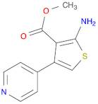 methyl 2-amino-4-pyridin-4-ylthiophene-3-carboxylate