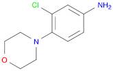 3-CHLORO-4-MORPHOLINOANILINE