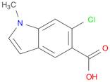 6-CHLORO-1-METHYL-5-INDOLECARBOXYLIC ACID