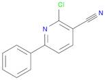 3-Pyridinecarbonitrile, 2-chloro-6-phenyl-