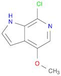 7-chloro-4-methoxy-1H-pyrrolo[2,3-c]pyridine
