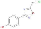 4-(5-CHLOROMETHYL-[1,2,4]OXADIAZOL-3-YL)-PHENOL