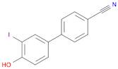 4-(4-hydroxy-3-iodophenyl)benzonitrile