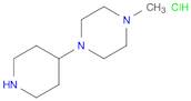 1-methyl-4-(piperidin-4-yl)piperazine hydrochloride