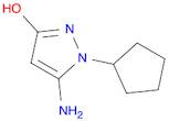 5-AMINO-1-CYCLOPENTYL-1H-PYRAZOL-3-OL