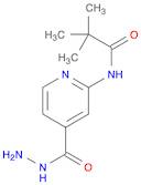 N-(4-HYDRAZINOCARBONYL-PYRIDIN-2-YL)-2,2-DIMETHYL-PROPIONAMIDE
