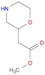 MORPHOLIN-2-YL-ACETIC ACID METHYL ESTER