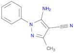 5-AMINO-3-METHYL-1-PHENYL-1H-PYRAZOLE-4-CARBONITRILE