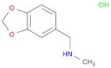 1-(benzo[d][1,3]dioxol-5-yl)-N-methylmethanamine hydrochloride
