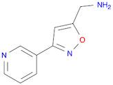 1-(3-pyridin-3-ylisoxazol-5-yl)methanamine