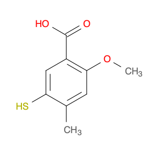 5-mercapto-2-methoxy-4-methylbenzoic acid
