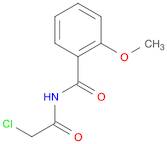 BenzaMide, N-(2-chloroacetyl)-2-Methoxy-