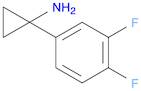 Cyclopropanamine, 1-(3,4-difluorophenyl)-
