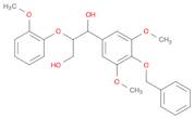 1-(4-(Benzyloxy)-3,5-dimethoxyphenyl)-2-(2-methoxyphenoxy)propane-1,3-diol