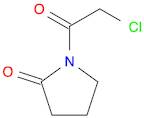 2-Pyrrolidinone, 1-(chloroacetyl)- (9CI)