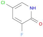 2(1H)-Pyridinone,5-chloro-3-fluoro-(9CI)