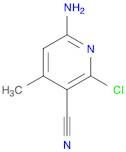 6-AMINO-2-CHLORO-4-METHYLPYRIDINE-3-CARBONITRILE