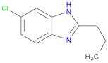 1H-Benzimidazole,5-chloro-2-propyl-(9CI)