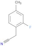 Benzeneacetonitrile, 2-fluoro-4-methyl- (9CI)