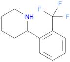 Piperidine, 2-[2-(trifluoromethyl)phenyl]-