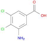 Benzoic acid, 3-amino-4,5-dichloro- (9CI)