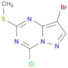 8-BROMO-4-CHLORO-2-METHYLTHIOPYRAZOLO[1,5-A]1,3,5-TRIAZINE