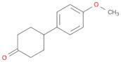 4-(4-methoxyphenyl)cyclohexanone