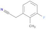 Benzeneacetonitrile, 3-fluoro-2-methyl- (9CI)