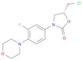 (5R)-5-(Chloromethyl)-3-[3-fluoro-4-(4-morpholinyl)phenyl]-2-oxazolidinone