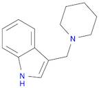 3-((Piperidin-1-yl)methyl)-1H-indole