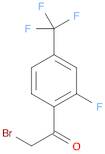 2-FLUORO-4-(TRIFLUOROMETHYL)PHENACYL BROMIDE