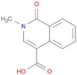 2-methyl-1-oxo-1,2-dihydroisoquinoline-4-carboxylic acid
