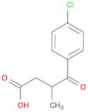 4-CHLORO-β-METHYL-Y-OXO-BENZENEBUTANOIC ACID